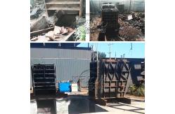 China Aluminum Blocks Shredder Scrap Metal Recycling Machine Car Engine Crusher Scrap Metal Shredders supplier