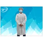 Microporous Medical Lab Coats Soft , Waterproof And Breathable Surgical Scrub Suits for sale