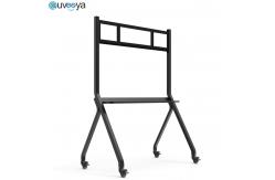 China ODM Floor Rolling Interactive Whiteboard Stand For Interactive Panel supplier