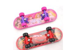 China Cheap 17inch kids and toddler skateboard wholesale with metal truck plastic deck supplier