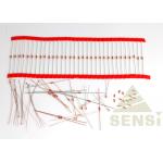 Axial, Radial, Leadless Glass Encapsulated NTC Thermistor Heat & Humidity Resistant for sale