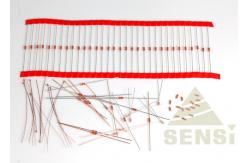 China Axial, Radial, Leadless Glass Encapsulated NTC Thermistor Heat & Humidity Resistant supplier