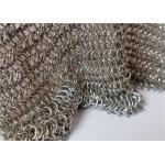 Stainless Steel Chain Mail Metal Mesh Curtains 0.53x3.81mm For Fire Guard Screens for sale