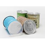 73mm Diameter Round Kraft Paper Composite Cans for Food Packaging Nuts