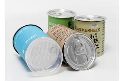 China 73mm Diameter Round Kraft Paper Composite Cans for Food Packaging Nuts supplier