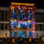 Outdoor 3D Projection Mapping With Video Screen On Wall Decorate Building for sale