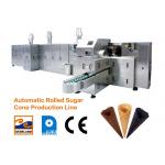 380V Ice Cream Cone Baking Machine with Double Layered Panel Door for sale