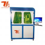 Automatic CO2 Laser Marking Engraving Machine for Wood Bottle Cap Plug Stoppers for sale