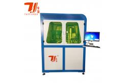 China Automatic CO2 Laser Marking Engraving Machine for Wood Bottle Cap Plug Stoppers supplier