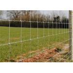 Hot Dipped Galvanized Fixed Knot Field Fence Hinge Joint Fencing 150m rustproof for sale