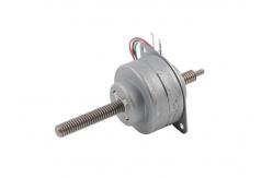 China Permanent Magnet Linear Stepper Motor 36mm 2 Phase Custom Through Shaft supplier