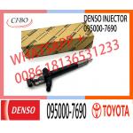 injector nozzle 23670-0R050 23670-09270 injector for Toyota 1AD-FTV 2AD-FTV common rail injector 095000-6680 095000-7690 for sale