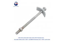 China High Tensile Strength Coupling Bolt Hot Dip Galvanized Customized Size supplier