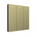 5 conjoined KNX Wall Switch , Smart Home Lamp Switch 86x86mm for sale