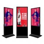 HD Screen Digital Advertising Players Wall Mounted Indoor Window Advertising Screen for sale