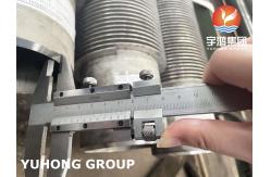 China HIGH FREQUENCY WELDED TP347H HFW SOLID FIN TUBE HEAT EXCHANGER PART supplier