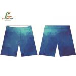 Water Repellent Printed Board Shorts Sublimated Swimming Trunks With Flat Waistband for sale