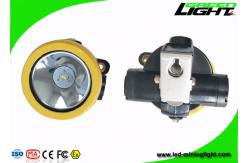 China Strong Brightness Mining Cap Lights With Electrical Short Protection 230mA Current supplier