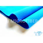 Blue Polyester Flexible  Loop Fabric For Clothing And Bag Adhering for sale