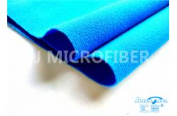 China Blue Polyester Flexible  Loop Fabric For Clothing And Bag Adhering supplier