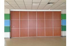 China Aluminum Acoustic Movable Partition Walls / Function Room Sliding Folding Partition supplier