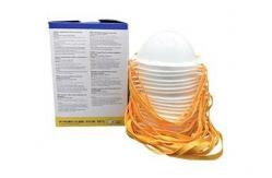 China Ffp Dust Mask For Chemical / Industry Ear - Hook Style Dust Face Mask supplier