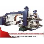 Belt Drive 4 Color Flexo Printing Machine , polygraph flexo printing machine for sale