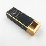 Gold Card Folding Drawer Make-up Packaging Case for Cosmetics Packaging Box