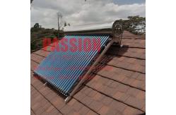 China 200L Pressurized Solar Water Heater Roof Mounted Solar Heating Collector supplier