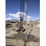 Pile Driver Machine Sand Compaction Stone Column Deep Soil Improvement Top Feed Vibroflot for sale