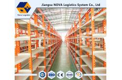 China Library Warehouse Medium Duty Shelving 200 - 500 Kg Load Weight With Steel Panel supplier