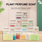 ODM Organic Handmade Soap Perfume Plant Essential Oil Whitening Body Bath Toilet Soap for sale