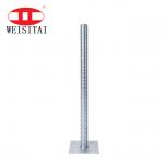 Electro Galvanized 32mm Adjustable Screw Jack Base Solid Scaffolding U Head for sale