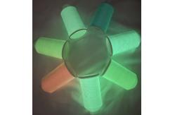 China 150D Glow In The Dark Yarn Crochet Green  Luminous Embroidery Thread supplier