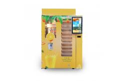 China 100% Pure Fresh Orange Juice Vending Machine Automatic Commercial supplier