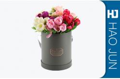 China Customized Recycled Cardboard Paper High Grade Cardboard Round Flower Boxes supplier