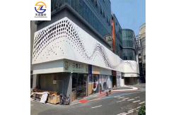 China U Shaped Aluminum Cube Custom Sizes Wooden Acp Panel PE Coating supplier