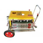 Yellow Cable Hauling Machine For Cable Puller , Efficient Wire Laying Machine for sale