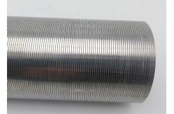 China Customized Curved 300mm Diamter Wedge Wire Pipe For Oil Exploitation supplier