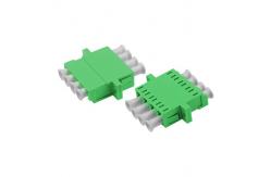 China LC APC QUAD Asymmetric Welding Adapter With Flange supplier