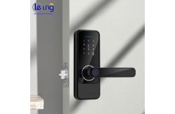 China Aluminum Alloy Digital Door Lock Tuya Ttlock Wifi Keys Cerraduras Inteligentes supplier