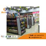 Small Modern Gondola Shelving Rustproof Powder Coating Light Duty Standing Posts for sale