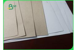 China Waster Paper Pulp Recycled Coated Chromo Duplex Cardboard White / Grey supplier