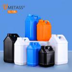 Orange 10liter Plastic Jerry Can Holder With Pump Lid for PCR Material Transportation for sale