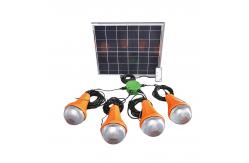 China 50000 Hours 475lum Solar Power Light System Rechargeable Lamp With Solar Panel supplier