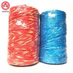 5mm 2 Ply Twisted Colorful Polypropylene Baling Twine With High Breaking Strength for sale
