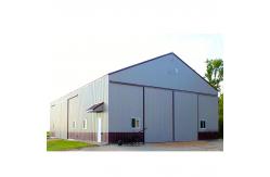 China Anti Wind Steel Frame Structure System Large Sheds Metal Warehouse supplier