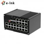 Managed Fiber Ethernet Switch 24 Port 10/100/1000T RJ45 To 4 Port Gigabit SFP Uplink for sale