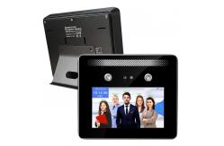 China 5 Inch Long Range Touch Screen Face Reader Attendance Machine With RFID Card supplier