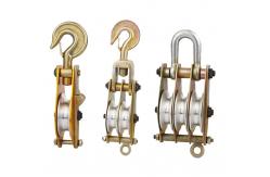 China Lifting Snatch Pulley Block Hoisting Tackle Tower Erection Tools supplier